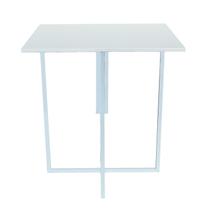 Mesa Prime Branco/Branco Quadrada Mesa Prime Branco/Branco Quadrada