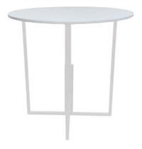 Mesa Prime Branco/Branco Redonda Mesa Prime Branco/Branco Redonda