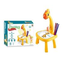Mesa Projetor Desenho Infantil - Toy King - Amarelo - Shopbr