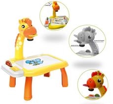 Mesa Projetor Girafa Desenho Pintura Música Amarelo ShinyToy Mesa Projetor Girafa Desenho Pintura Música Amarelo ShinyToy