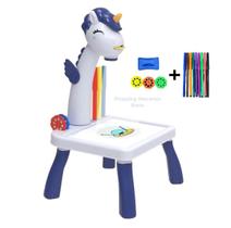 Mesa Projetora Desenho Infantil Didática Educativa Únicornio Mesa Projetora Desenho Infantil Didática Educativa Únicornio