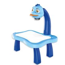 Mesa Projetora Desenho Infantil Lousa azul Multikids - Multilaser