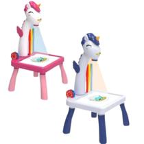 Mesa Projetora Infantil Criativa Unicórnio - ToyKing