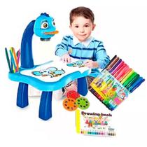 Mesa Projetora Infantil Desenhar Play Learn Multikids