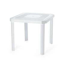 Mesa Quadrada Desmontável 80Cm Bar Praia Jardim Cozinha Br