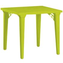 Mesa Quadrada Desmontável Plástica 80x80x74cm Cedro Multiuso Reforçada Área Lazer Pés Desmontáveis Parafusados Mesa Quadrada Desmontável Plástica 80x80x74cm Cedro Multiuso Reforçada Área Lazer Pés Desmontáveis Parafusados