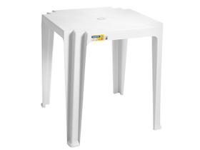 Mesa Quadrada Polipropileno Tramontina Tambaú 92314010 Branco