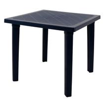 Mesa Quadrada Sancho em Polipropileno Azul Navy 80 cm Tramontina