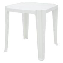Mesa Quadrada Tramontina Tambau Basic Em Polipropileno Branco Tramontina