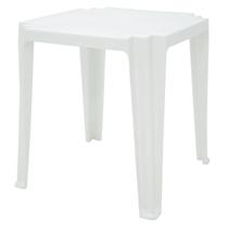 Mesa Quadrada Tramontina Tambau Basic em Polipropileno Branco