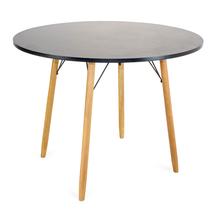 Mesa Redonda 100cm Branca Redonda Pés De Palito Eames Eiffel