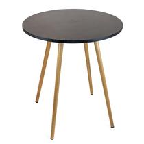 Mesa Redonda 60cm Madeira Cozinha Pés de Madeira Resistente