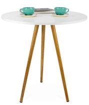 Mesa Redonda 70cm Tripé Eiffel Cozinha Madeira MDF 15 MM Mesa Redonda 70cm Tripé Eiffel Cozinha Madeira MDF 15 MM