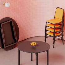 Mesa Redonda Basculante Martiflex Jobt1 com Pés em Aço Tubular e Tampo em Mdp Bp de 25cm 120 x 75cm