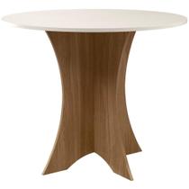Mesa Redonda Celta Lana 4 Lugares MDF 79x90x90cm