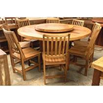 Mesa Redonda com Prato Giratório 140cm de Diâmetro (Apenas a Mesa) Mesa Redonda com Prato Giratório 140cm de Diâmetro (Apenas a Mesa)