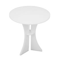 Mesa redonda de casa de bonecas em miniatura 1/6 de acrílico para sala de estar Mesa redonda de casa de bonecas em miniatura 1/6 de acrílico para sala de estar