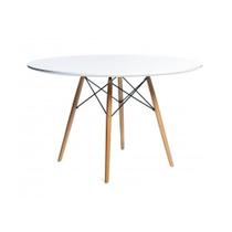 Mesa Redonda Eames Madeira 100 cm