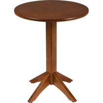 Mesa Redonda em Madeira London Amêndoa 2 Lugares 60 cm Tramontina Mesa Redonda em Madeira London Amêndoa 2 Lugares 60 cm Tramontina