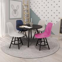 Mesa Redonda Infantil 60cm Pé Palito Betina