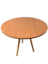Mesa Redonda Janta Madeira 70/80cm Tripé Cozinha Mdf