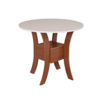 Mesa Redonda Maya 90 cm de Diâmetro MDF