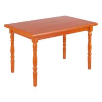 Mesa Retangular 04 Lugares Pes Torneados 126X80 cm 103LB Marjori Mesa Retangular 04 Lugares Pes Torneados 126X80 cm 103LB Marjori