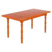 Mesa Retangular 06 Lugares Pes Torneados 160X80 cm 102LB Marjori Mesa Retangular 06 Lugares Pes Torneados 160X80 cm 102LB Marjori