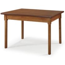 Mesa Retangular 4 Lugares em Madeira Maciça Mv Outlet