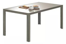 Mesa Retangular Alumínio Para Jardim - 75x90x160cm 6 Lugares Mesa Retangular Alumínio Para Jardim - 75x90x160cm 6 Lugares