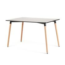 Mesa Retangular Eames Madeira 120x80cm + 4 Cadeira Cannes Mesa Retangular Eames Madeira 120x80cm + 4 Cadeira Cannes