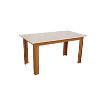 Mesa Retangular Grande Luiza MDF 135 cm Mesa Retangular Grande Luiza MDF 135 cm