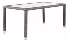 Mesa Retangular Rattan Para 6 Pessoas 160x70x90 Cm Importado Mesa Retangular Rattan Para 6 Pessoas 160x70x90 Cm Importado