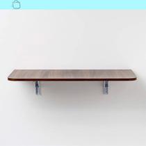 Mesa Retrátil De Parede Dobrável Reforçada 80X41Cm Castanho Marrom