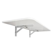 Mesa Retrátil Parede Cozinha Suspensa Dobrável Marrom 80X41 Mesa Retrátil Parede Cozinha Suspensa Dobrável Marrom 80X41