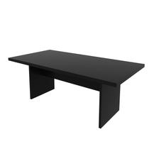 Mesa Reunião 200x75,5x100 cm Preta Tecnomobili Mesa Reunião 200x75,5x100 cm Preta Tecnomobili