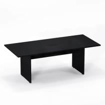 Mesa Reunião Power Box Pé Painel P25 Pandin 2,0 M Preto