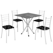 Mesa Rio C/ 4Cadeiras 70x70 - Moveis Teixeira