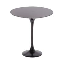 Mesa Saarinen Lateral São Gabriel 51cm - Base Preta Mesa Saarinen Lateral São Gabriel 51cm - Base Preta