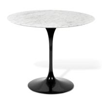 Mesa Saarinen Redonda Carrara 100cm - Base Preta Mesa Saarinen Redonda Carrara 100cm - Base Preta