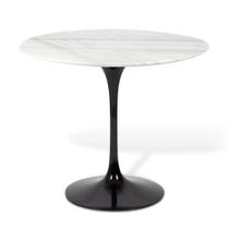 Mesa Saarinen Redonda Espírito Santo 100cm - Base Preta