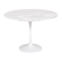 Mesa Saarinen Redonda Espírito Santo 124cm - Base Branca Mesa Saarinen Redonda Espírito Santo 124cm - Base Branca