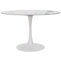 Mesa Saarinen Tulipa Jantar Oval 120x80cm Tampo Marmorizado - WAW DESIGNN Mesa Saarinen Tulipa Jantar Oval 120x80cm Tampo Marmorizado - WAW DESIGNN
