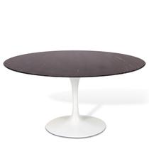 Mesa Saarinen Tulipa Oval Via Lactea 120cm X 80cm Branco