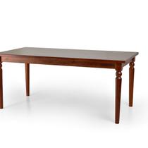 Mesa Sabrina 1820x910 Tampo Madeira Marrom/Nozes