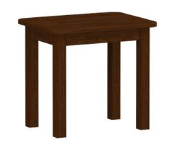 Mesa Safira 67x88 Cor Castanho