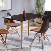 Mesa Sala Jantar Veneza Tampo Vidro 120x90cm