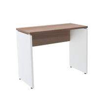 Mesa Secretaria 75X90x60 Pe25 Naturale E Branco - Pandin Mesa Secretaria 75X90x60 Pe25 Naturale E Branco - Pandin