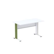 Mesa Secretária Aretto Pandin 1,20 M Branco e Verde