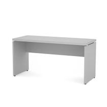 Mesa Secretaria Linha Pe40 75X120x60 Sem Gavetas Cinza Pandin